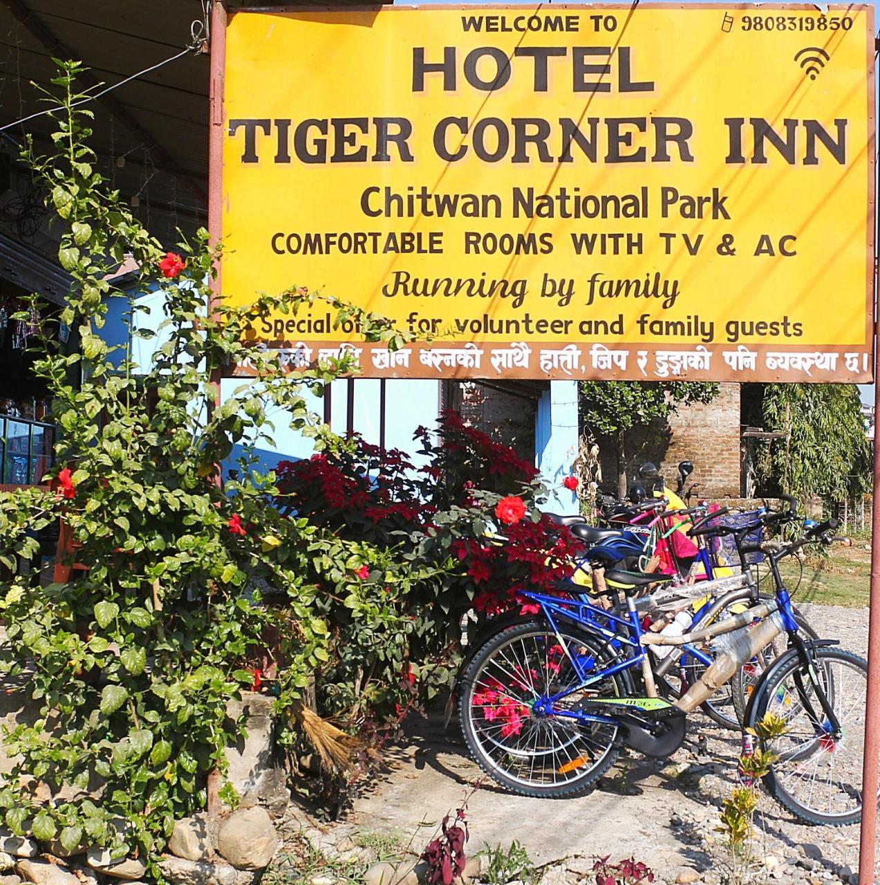 Tiger Corner Inn Homestay Sauraha Εξωτερικό φωτογραφία